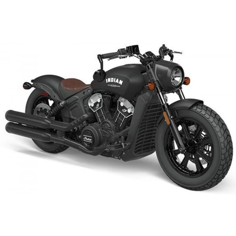 Indian Scout Bobber Thunder Black Smoke 2021